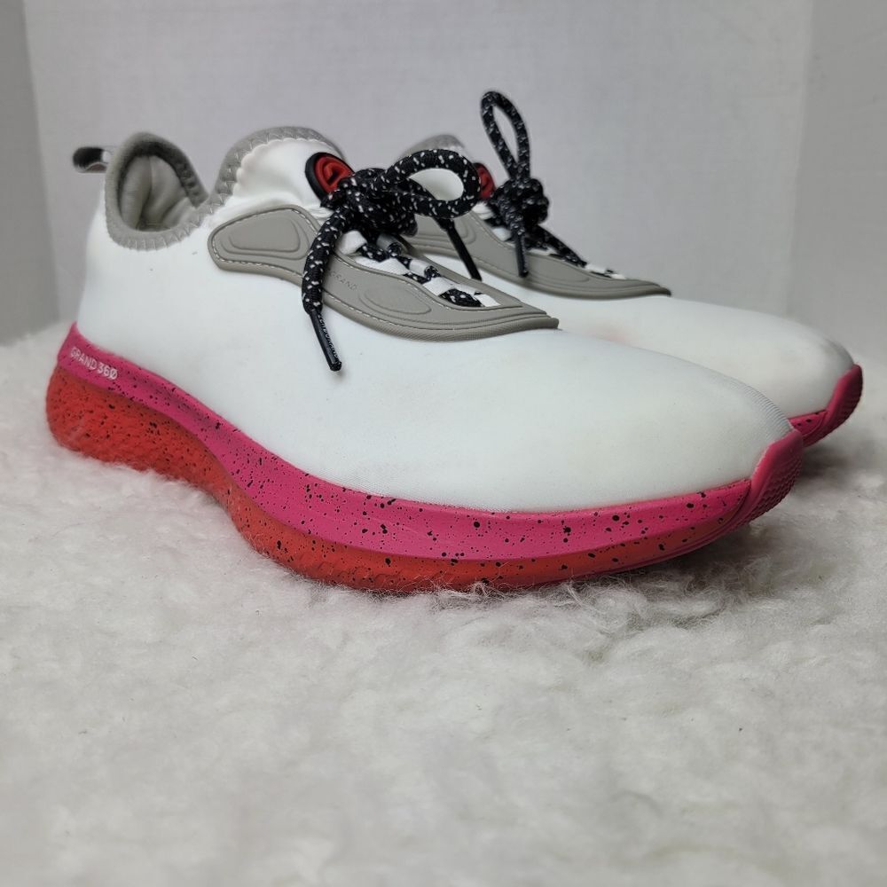Cole Haan Sneaker Women's Size 8 ZeroGrand Change Space Sneaker White/Pink